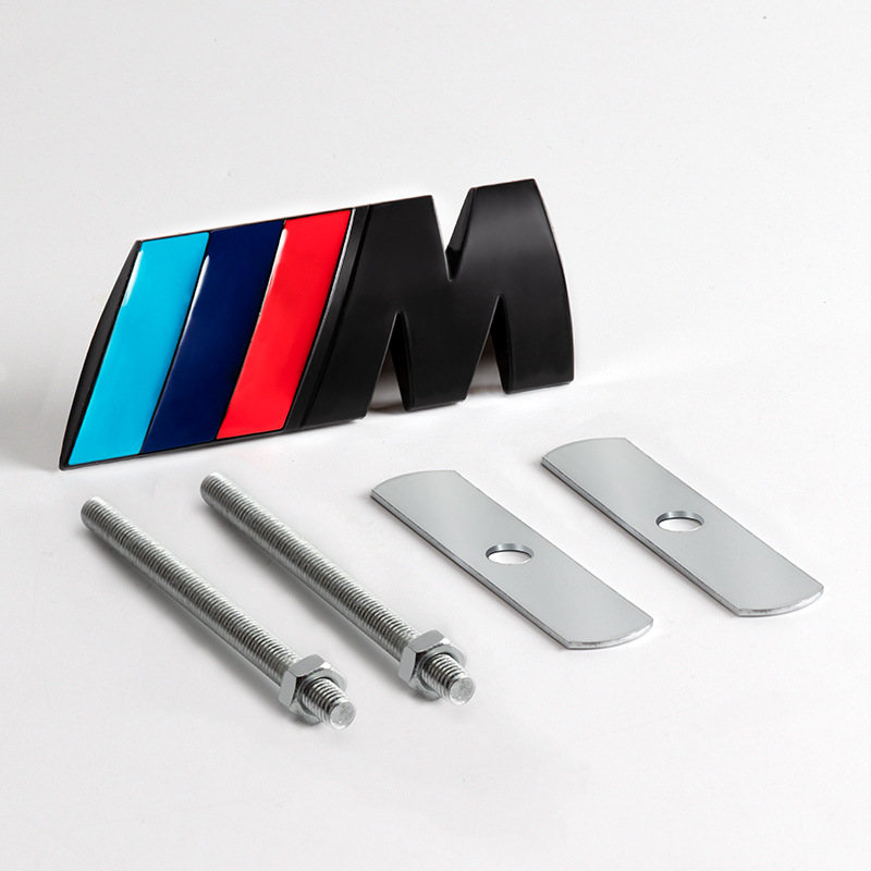 Metal BMW MPOWER Car Grille Emblem Badge for M3 M5 M6 Netby