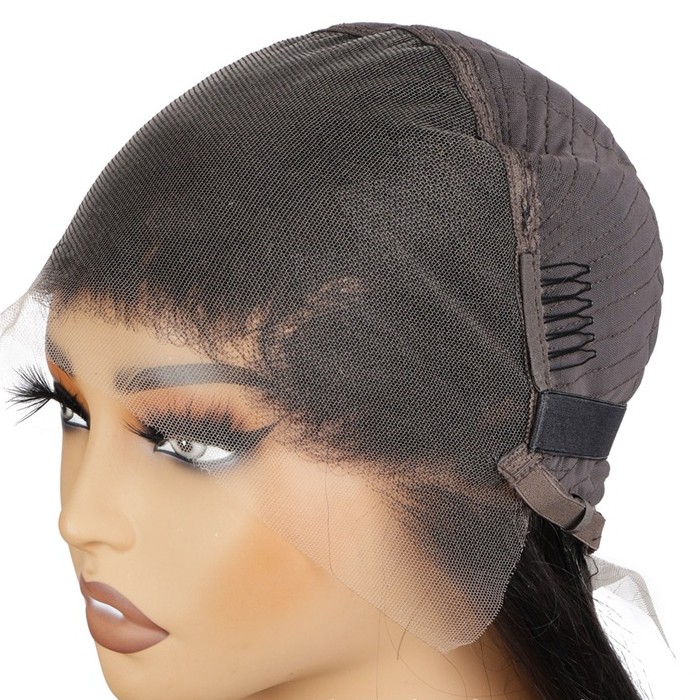 True 13x6 HD Lace Front Wig for Women Remy Human Hair Natural Black Straight WIGLTD