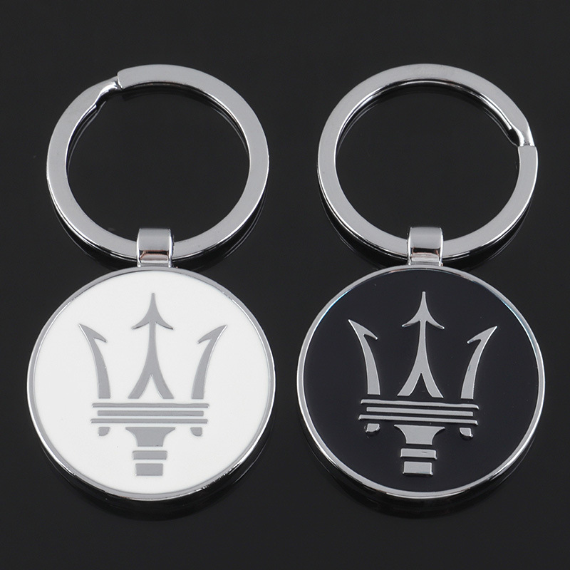 Metal Car Logo Keychain Keyring Keyfob for Maserati Netby