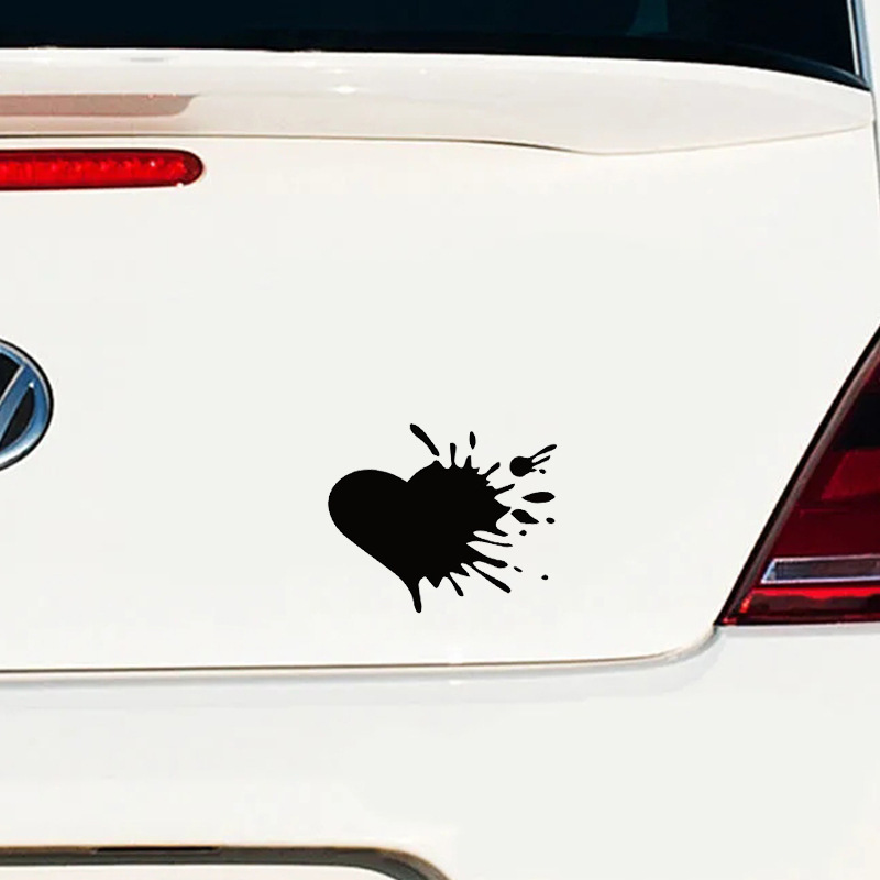 Reflective Heart Car Sticker Netby