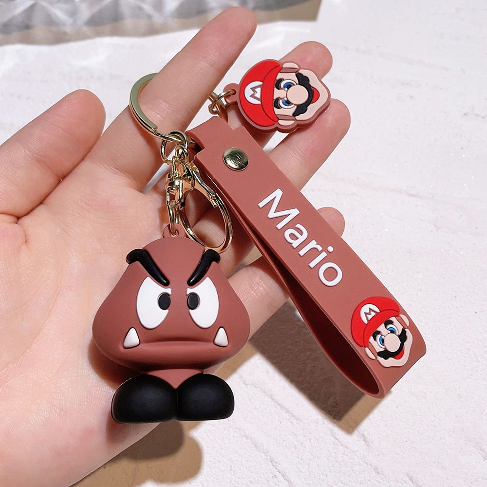 Video Game Super Mario Keychain Keyring Netby