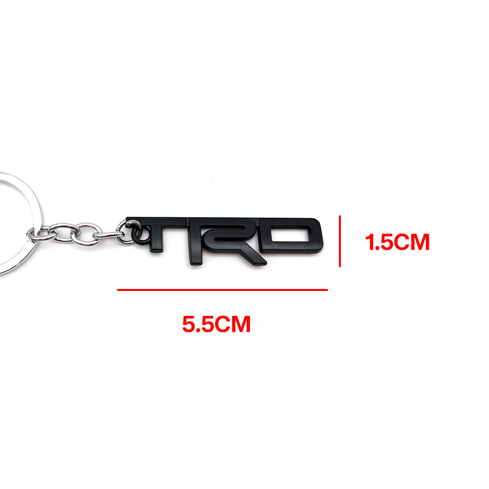 Metal Toyota TRD Car Keychain Keyring Keyfob Netby