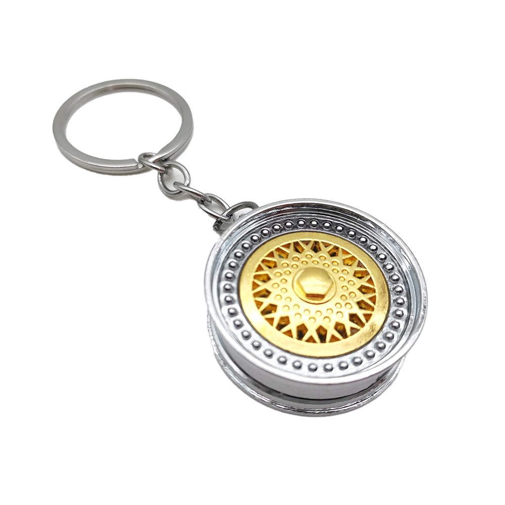 Creative Car Wheel Keychain Keyring Keyfob Netby