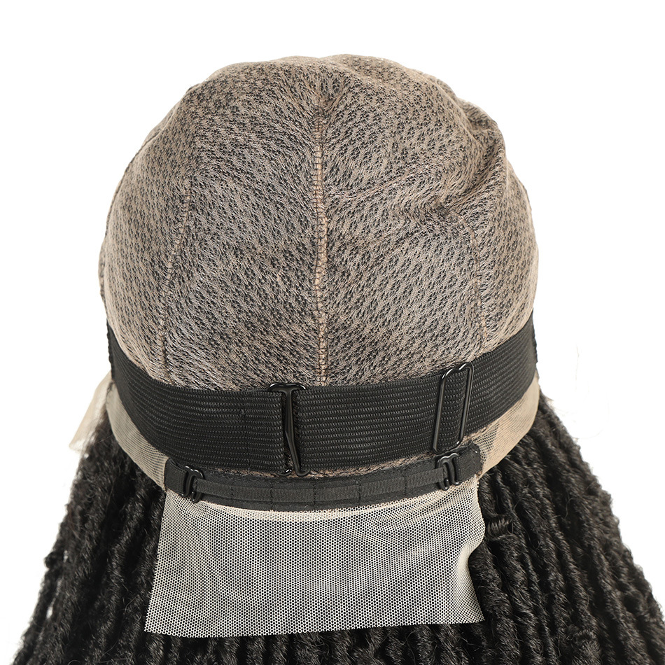 Synthetic Fiber Full Lace Crochet Hair Wig Water Wave Netby