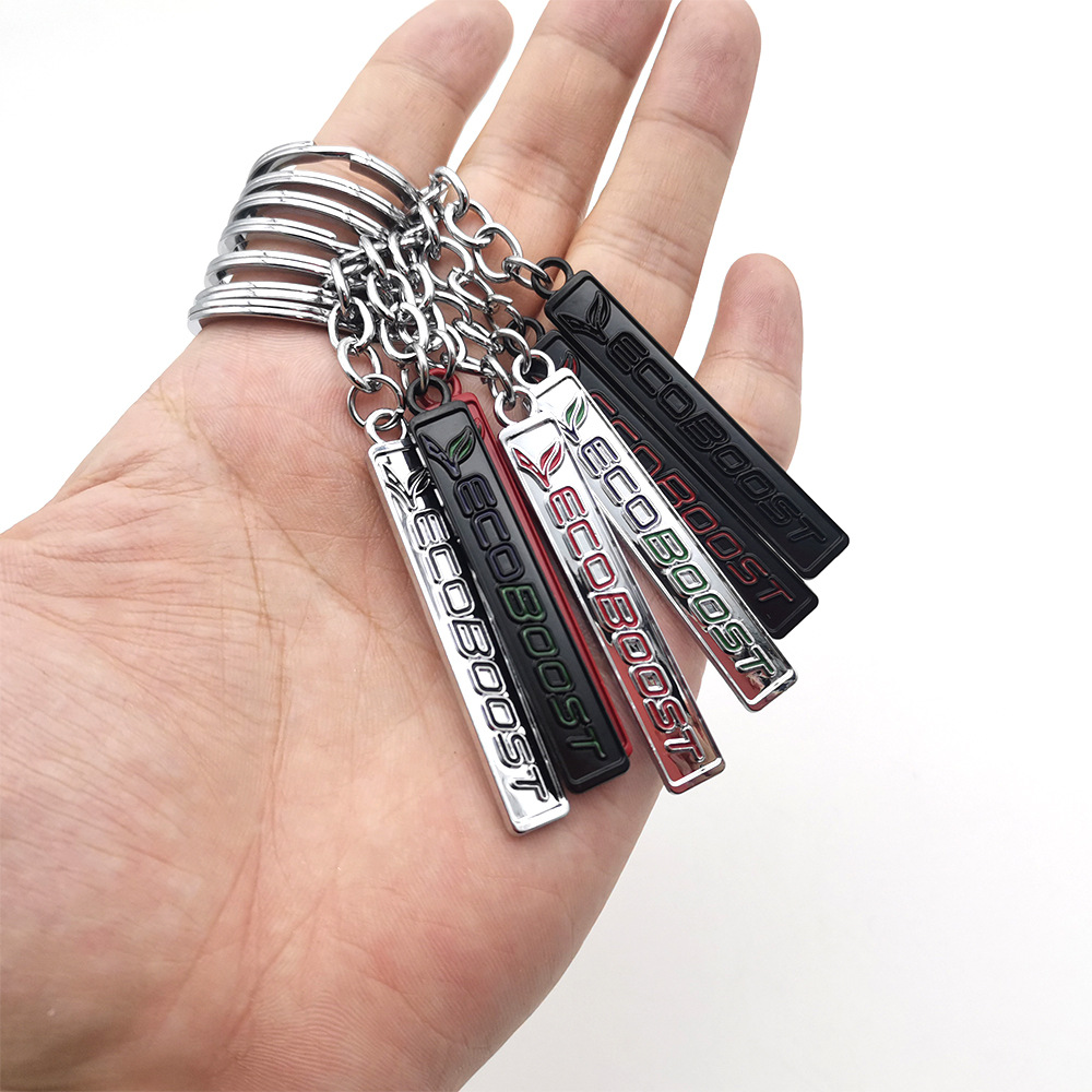 Metal Car Keyring Keychain Keyfob for Ford ECOBOOST Net