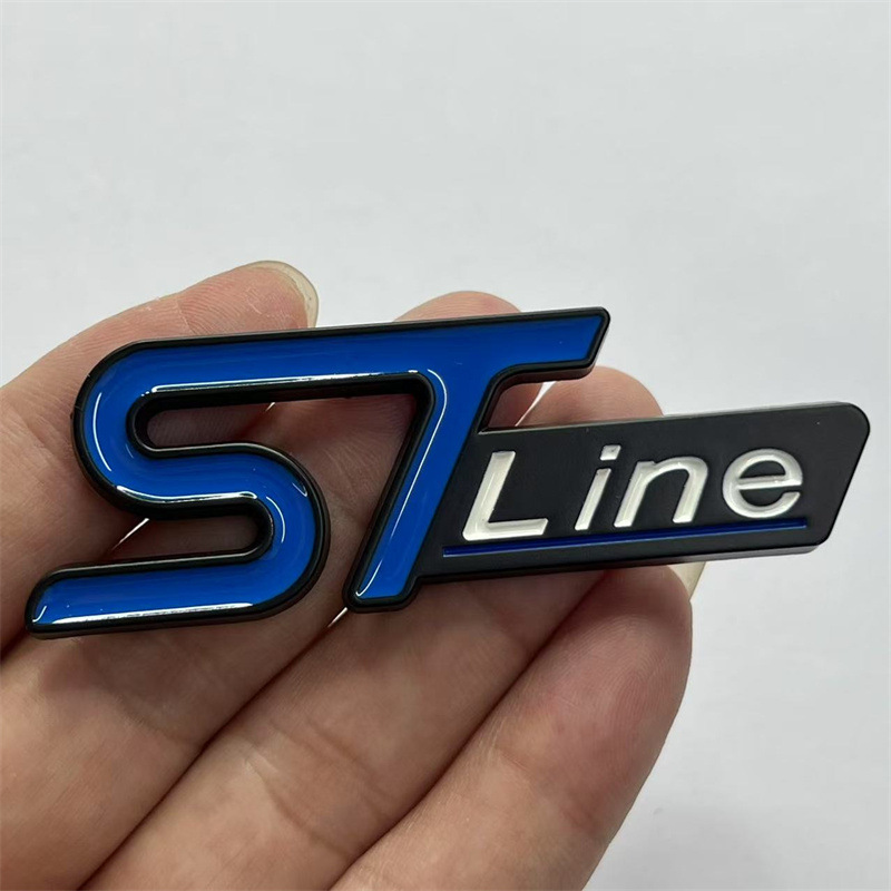 Metal STLine Car Emblem Badge for Ford Netby