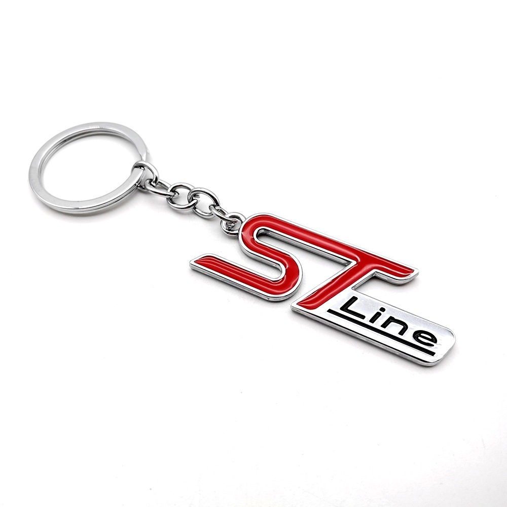 ST Line Metal Car Keyring Keychain Keyfob Ford Mondeo Netby