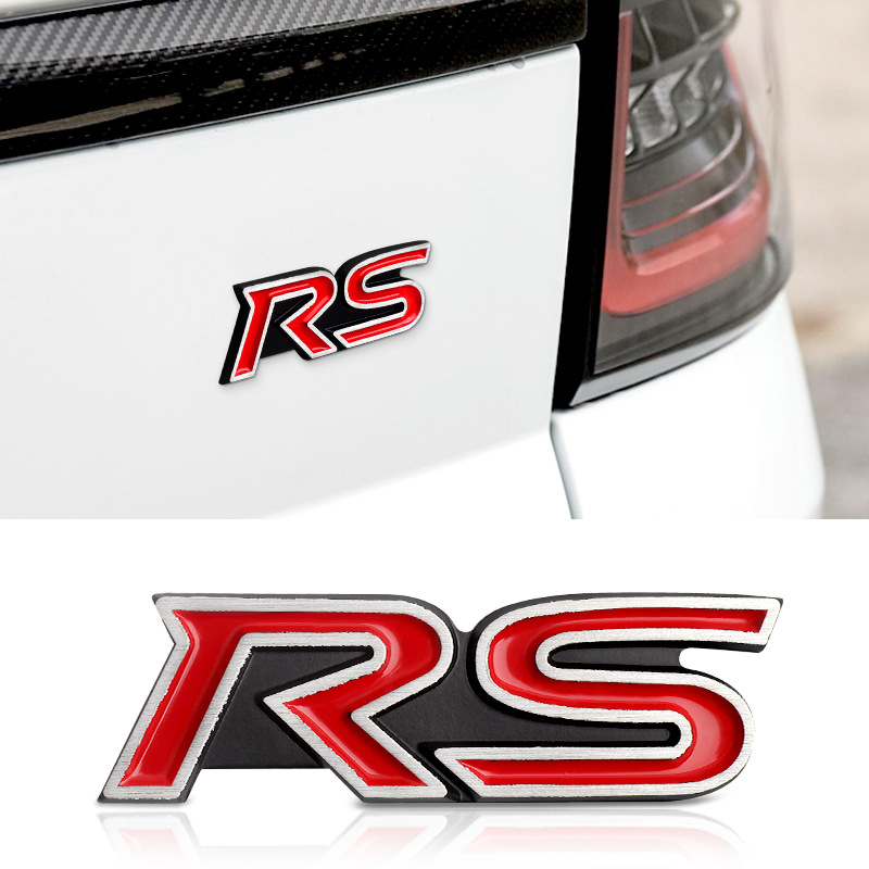 Metal RS Car Emblem Badge for Honda Netby