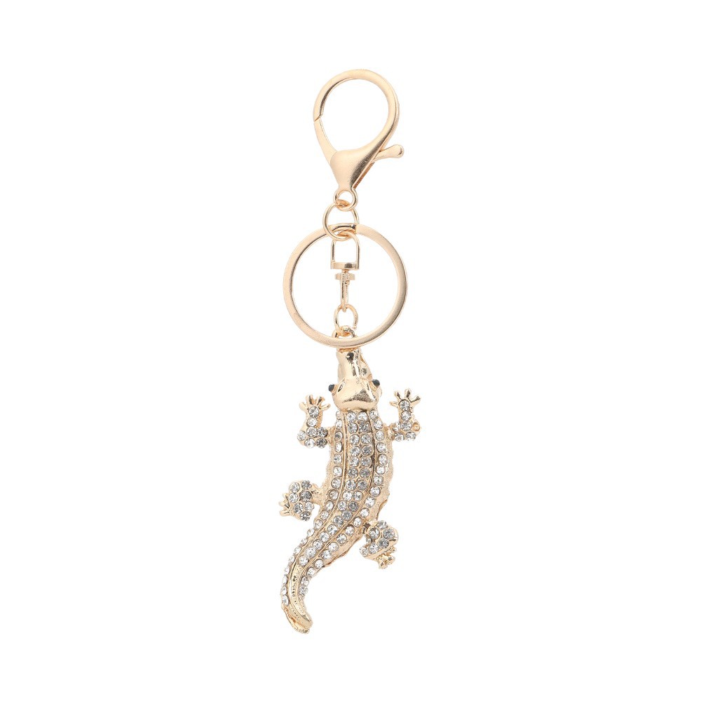 Crocodile Rhinestone Keychain Keyring Netby