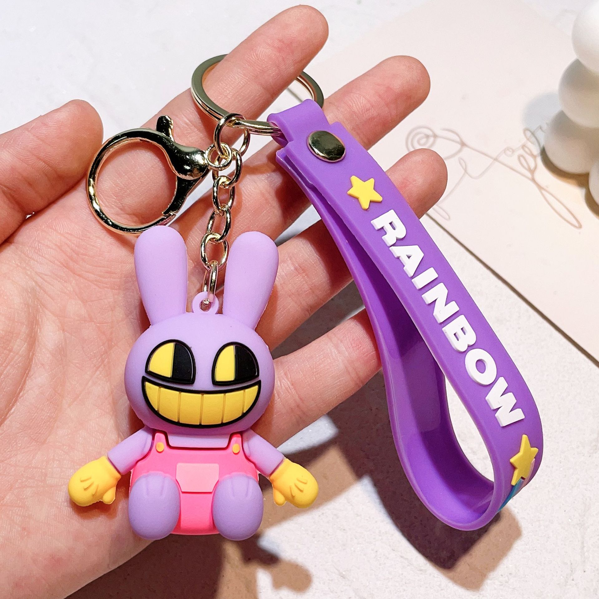 Animation The Amazing Digital Circus Keychain Keyring Netby