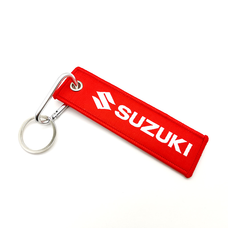 Motorbike Logo Emblem Badge Cloth Keyring Keychain Keyfob Netby