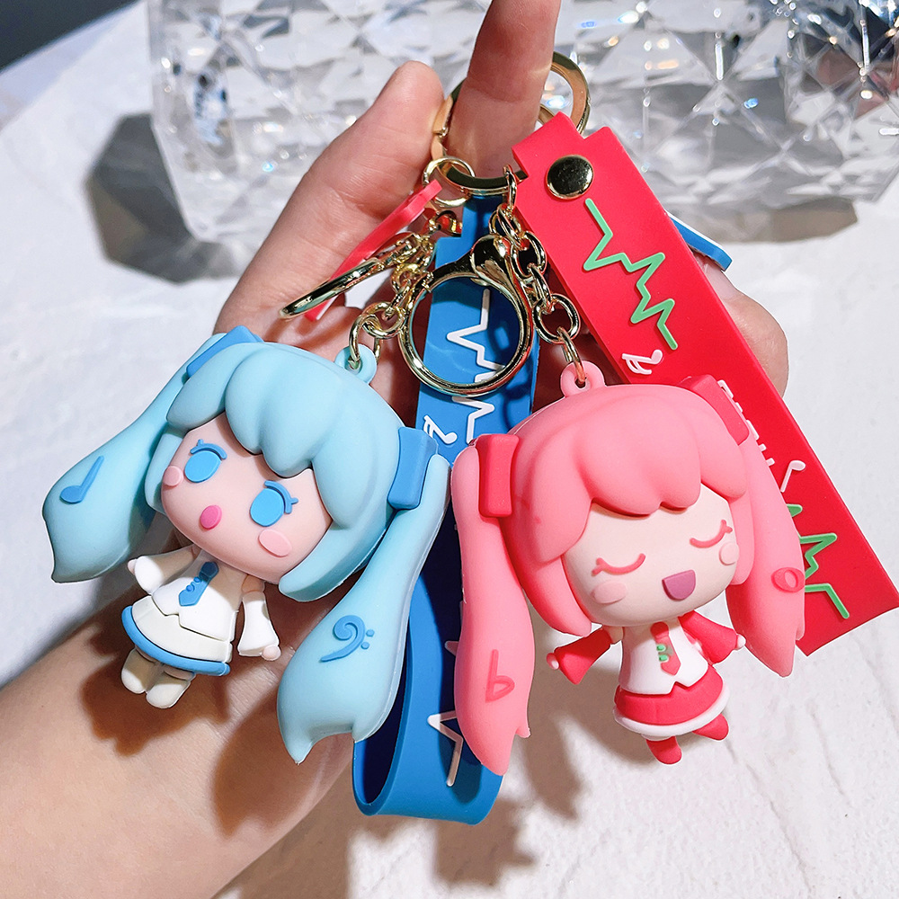 Video Game Hatsune Miku Keychain Keyring Netby