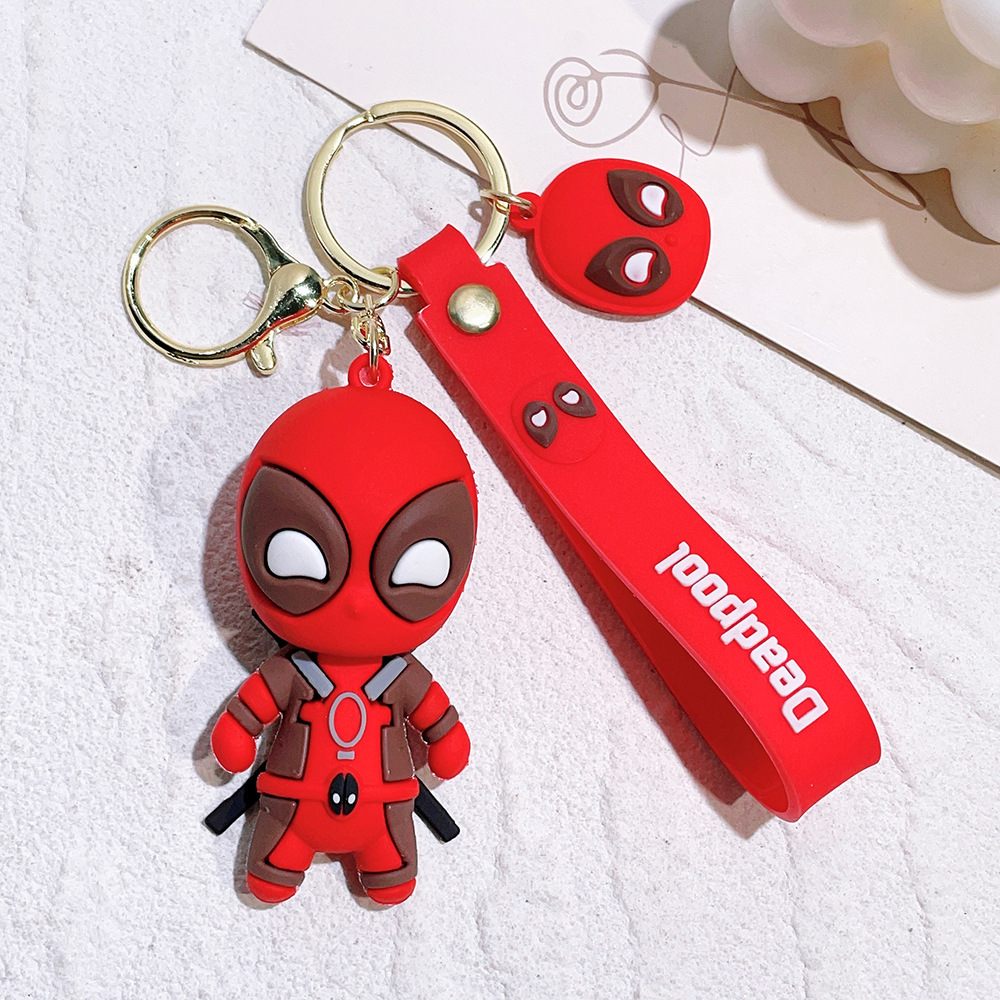 Movie Deadpool & Wolverin Keychain Keyring Netby