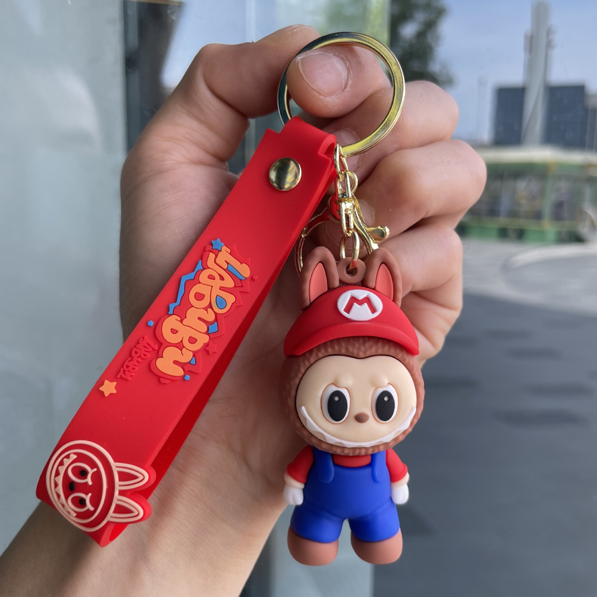 POPMART LABUBU Keychain Keyring Netby