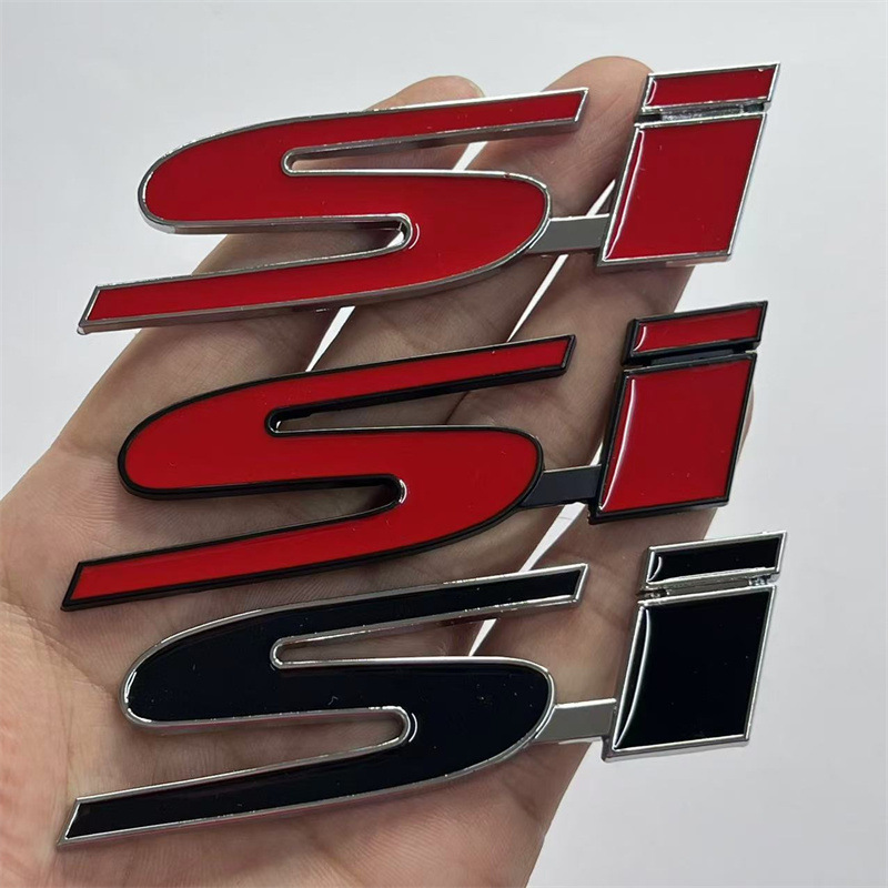Metal SI Car Emblem Badge for Honda Netby