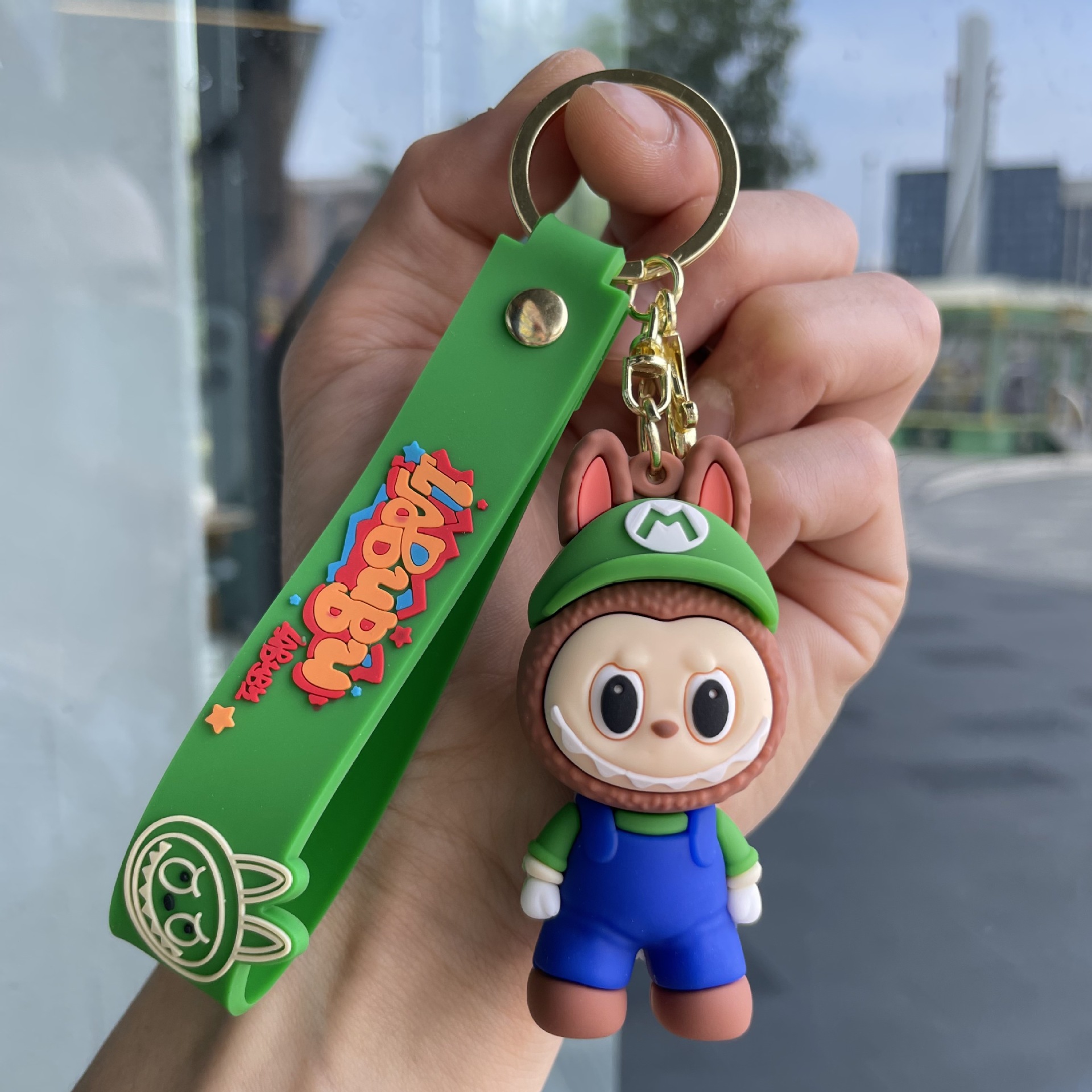 POPMART LABUBU Keychain Keyring Netby
