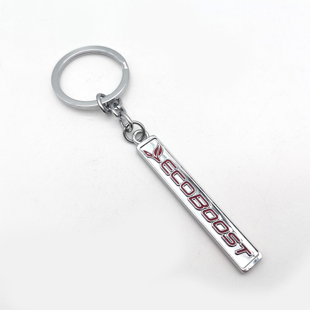 Metal Car Keyring Keychain Keyfob for Ford ECOBOOST Net