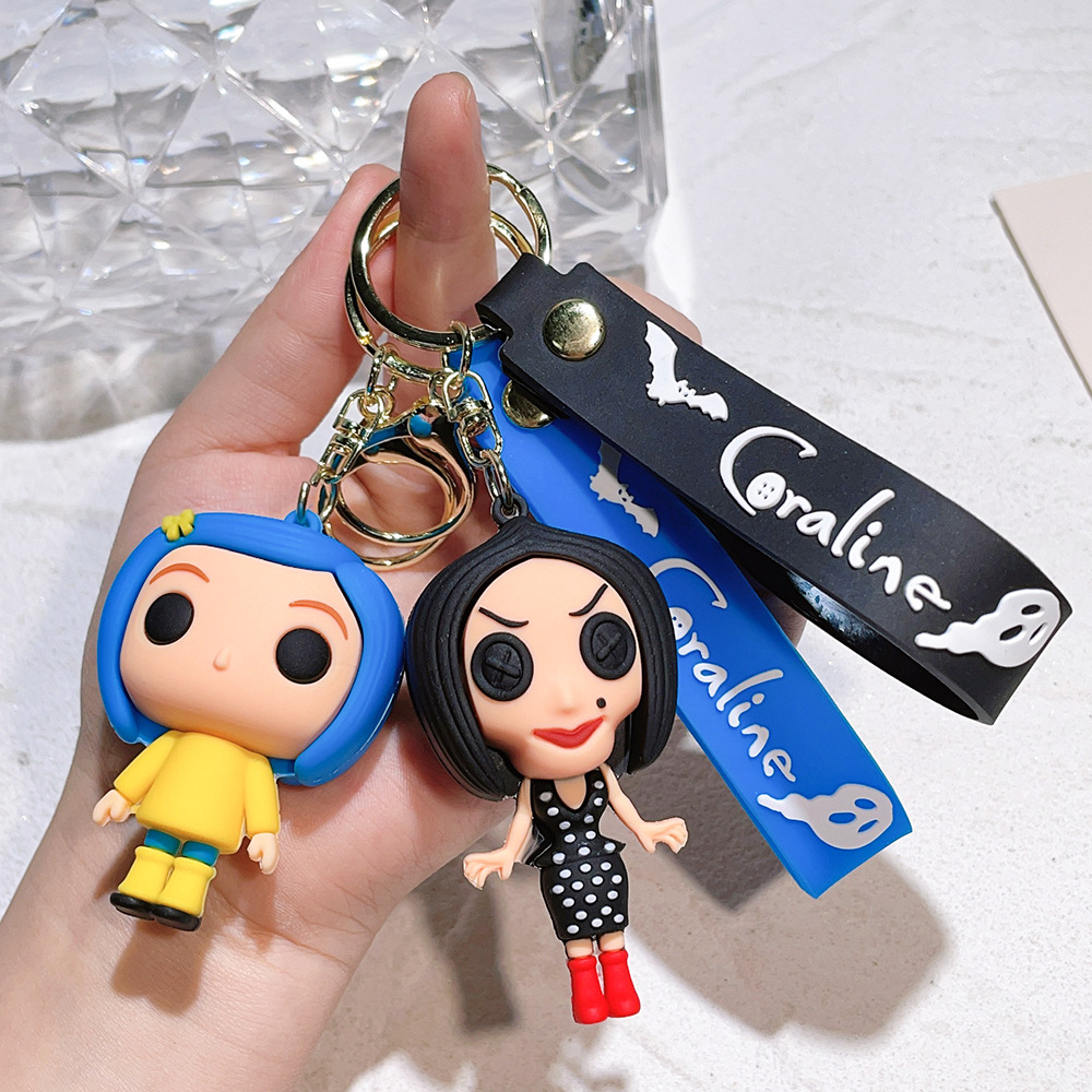 Animation Coraline Keychain Keyring Netby