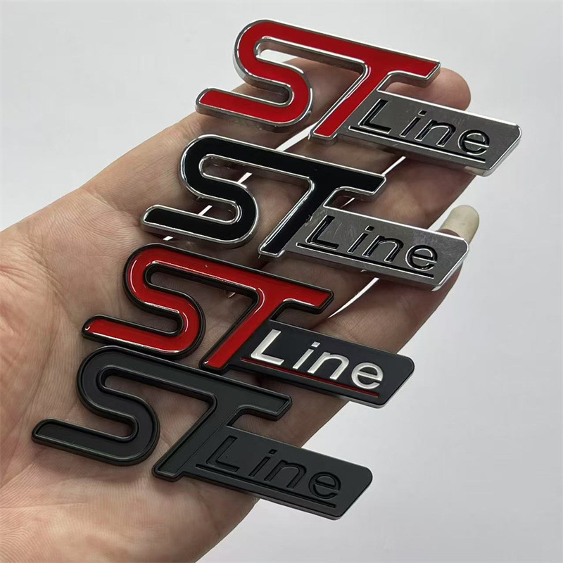 Metal STLine Car Emblem Badge for Ford Netby