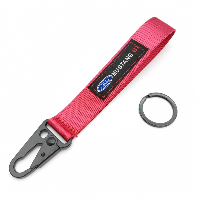 Eagle Buckle Wrist Strap Car Keychain Keyring Keyfob for Jeep Dodge Chevrolet GMC TESLA Ford Mustang Cadillac Nissan Netby