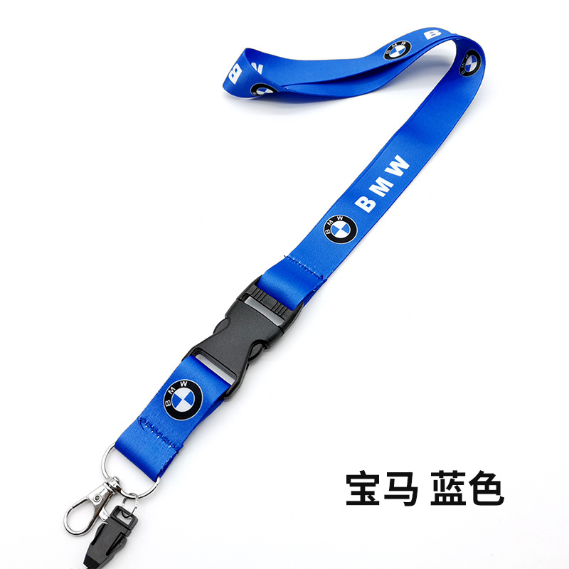 Car Logo Lanyard for BMW TOYOTA VOLKSWAGEN CHEVROLET NISSAN HONDA SKODA OPEL PORSCHE FORD HYUNDAI Netby