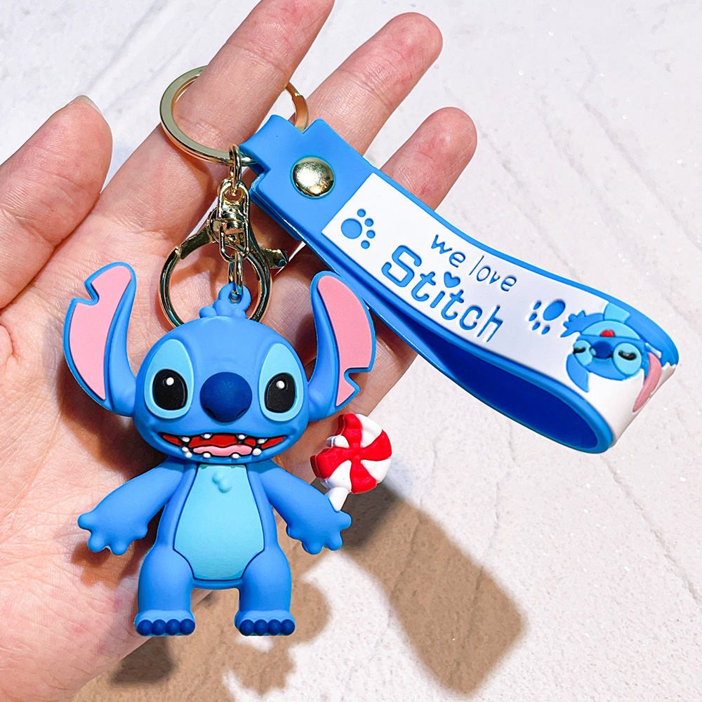 Animation Stitch Keychain Keyring Netby