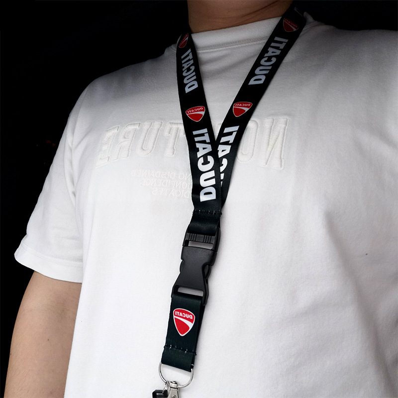 54*2.5cm Motorbike Logo Emblem Badge Lanyard Netby