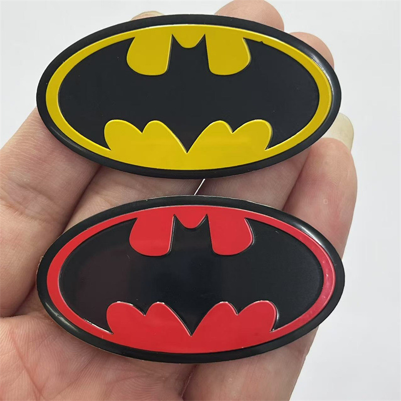 Aluminum Alloy Batman Car Sticker Netby