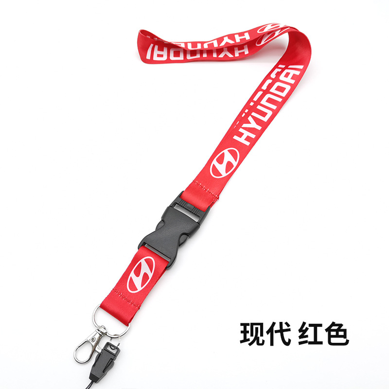 Car Logo Lanyard for BMW TOYOTA VOLKSWAGEN CHEVROLET NISSAN HONDA SKODA OPEL PORSCHE FORD HYUNDAI Netby