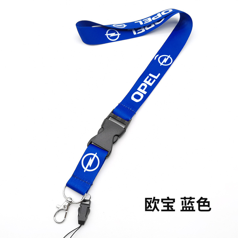 Car Logo Lanyard for BMW TOYOTA VOLKSWAGEN CHEVROLET NISSAN HONDA SKODA OPEL PORSCHE FORD HYUNDAI Netby