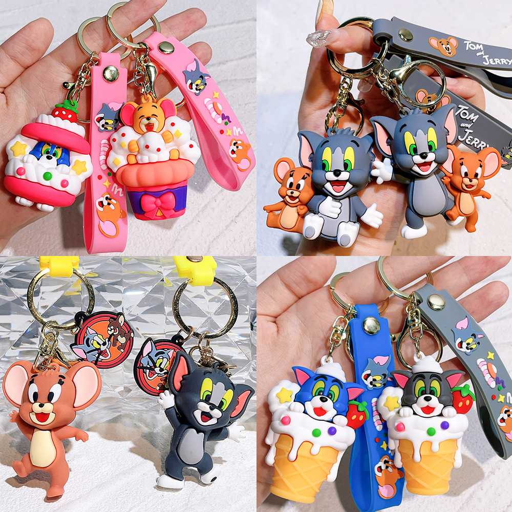 Animation Tom and Jerry Keychain Keyring Netby