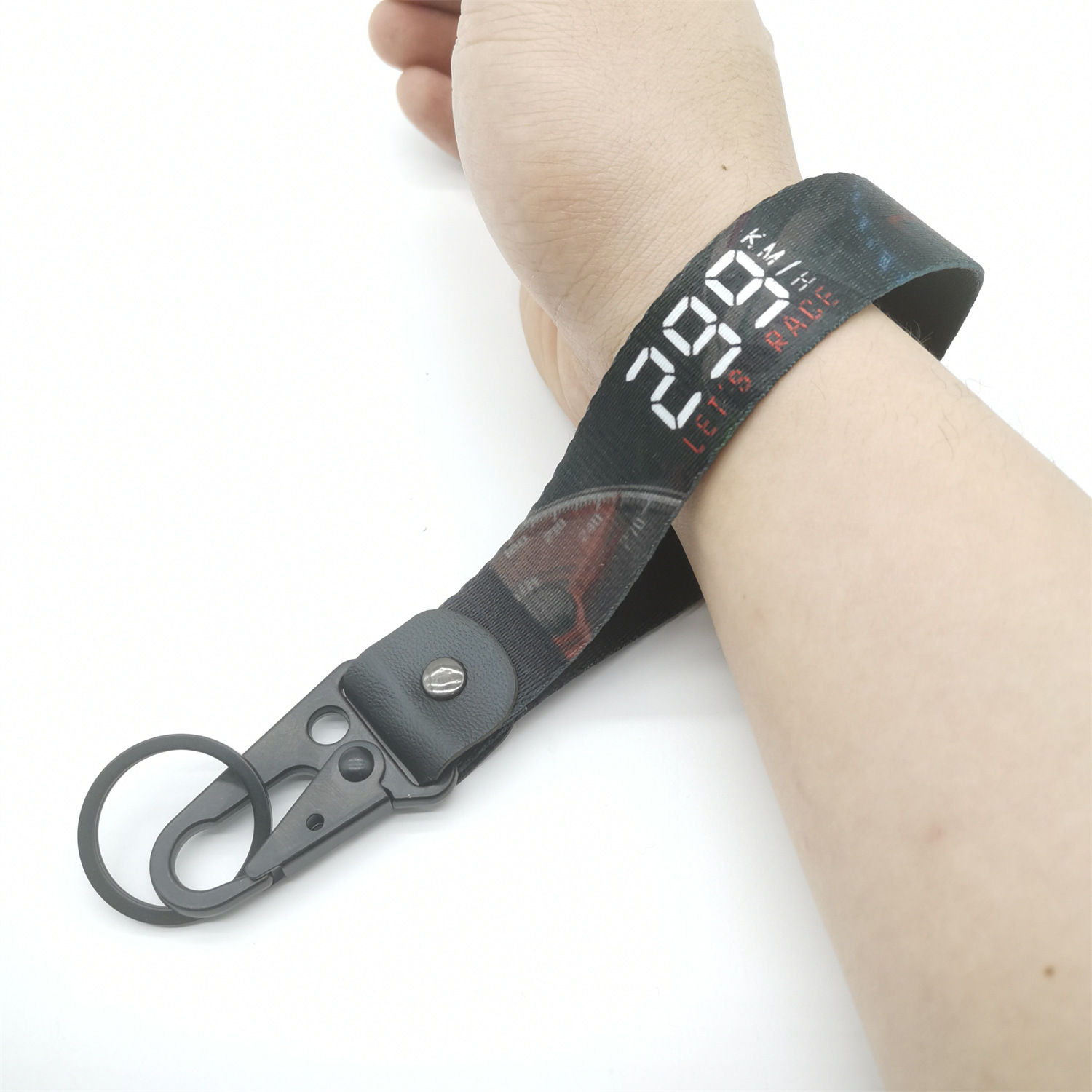 Motorbike Keyring Keychain Keyfob Eagle Buckle Wrist Strap Netby