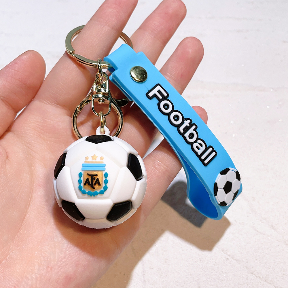 Sports Game Football C Ronaldo Messi Keychain Keyring Netby