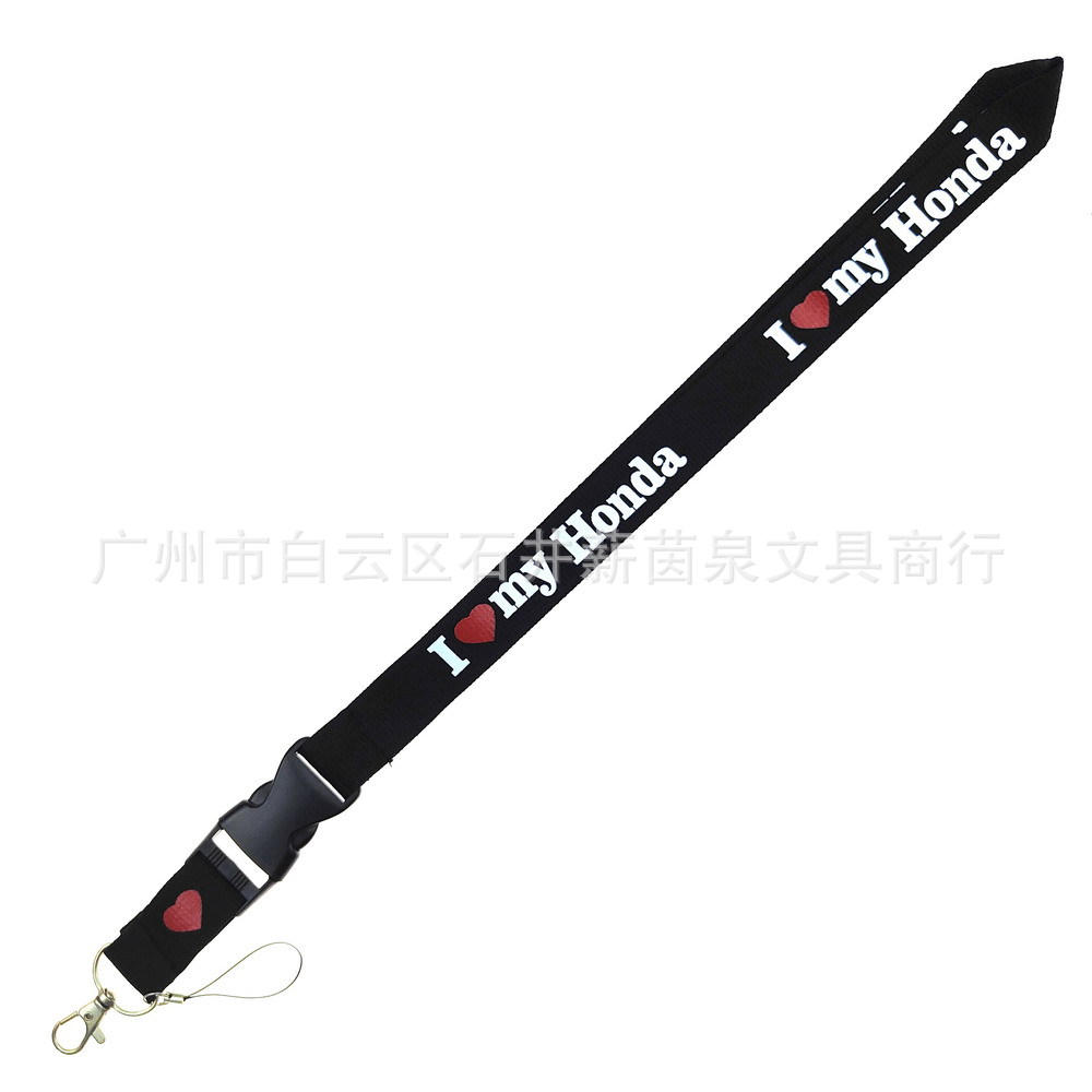 Honda Car Motorbike Logo Lanyard Keychain Keyring Netby