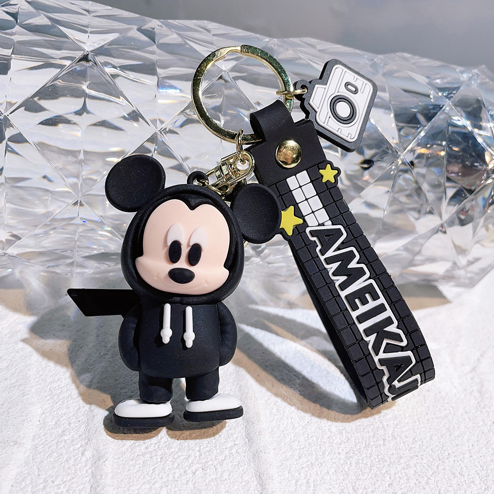 Animation Mickey Mouse Minnie Keychain Keyring Netby