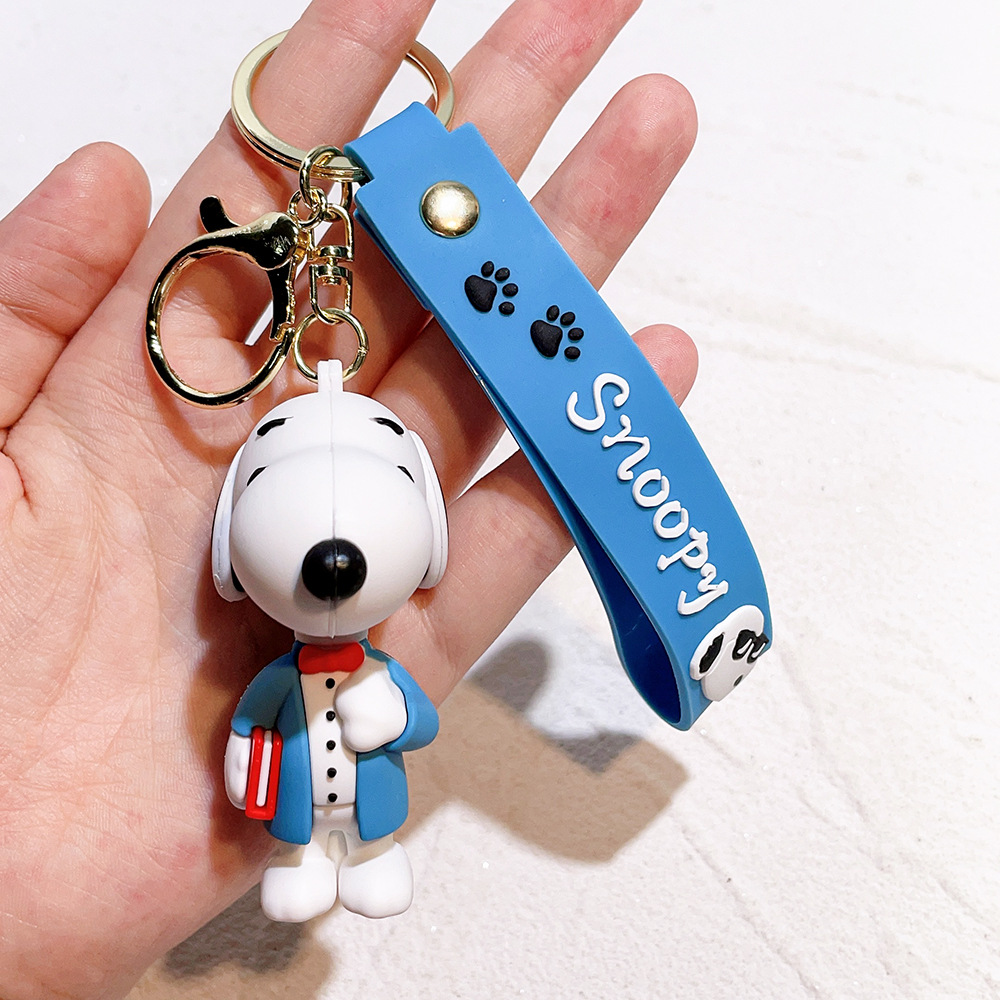 Animation Snoopy Keychain Keyring Netby