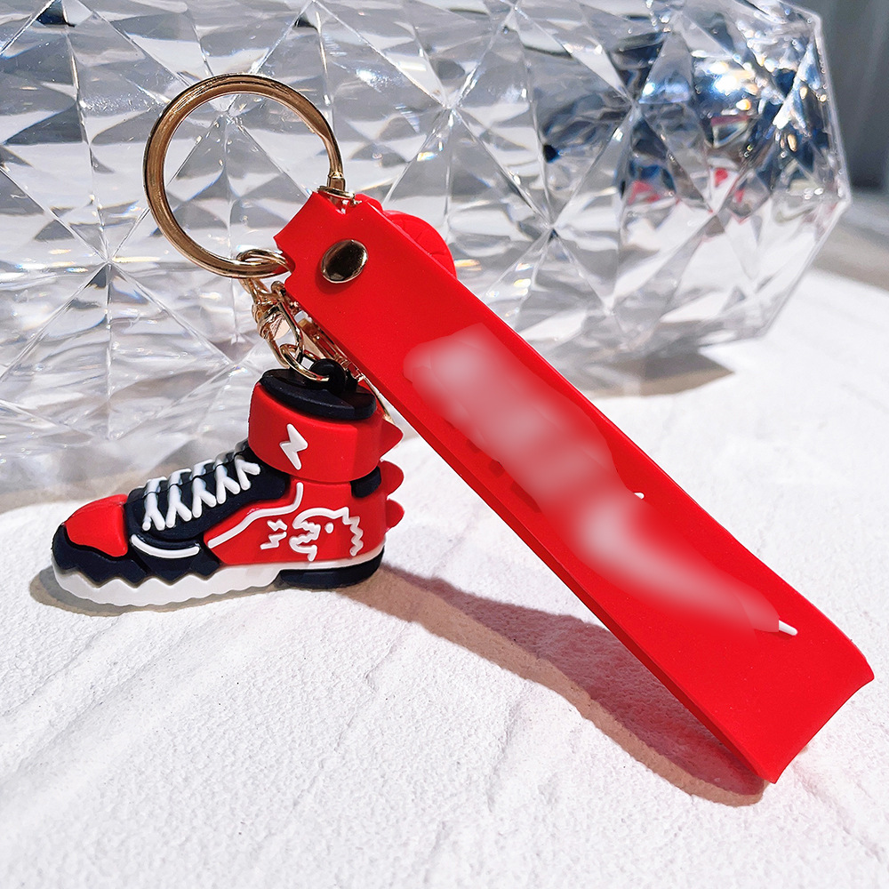 PVC Sports Game Nike AJ Shoe Keychain Keyring Netby