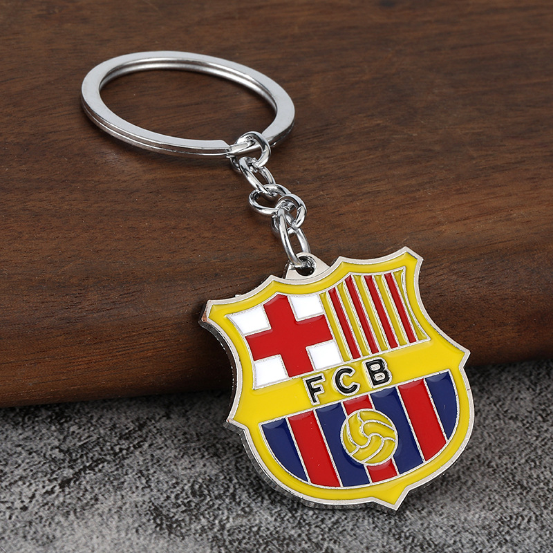 Barcelona Real Madrid Liverpool Arsenal Chelse Manchester City Soccer Football Keychain Keyring Sports Game Netby