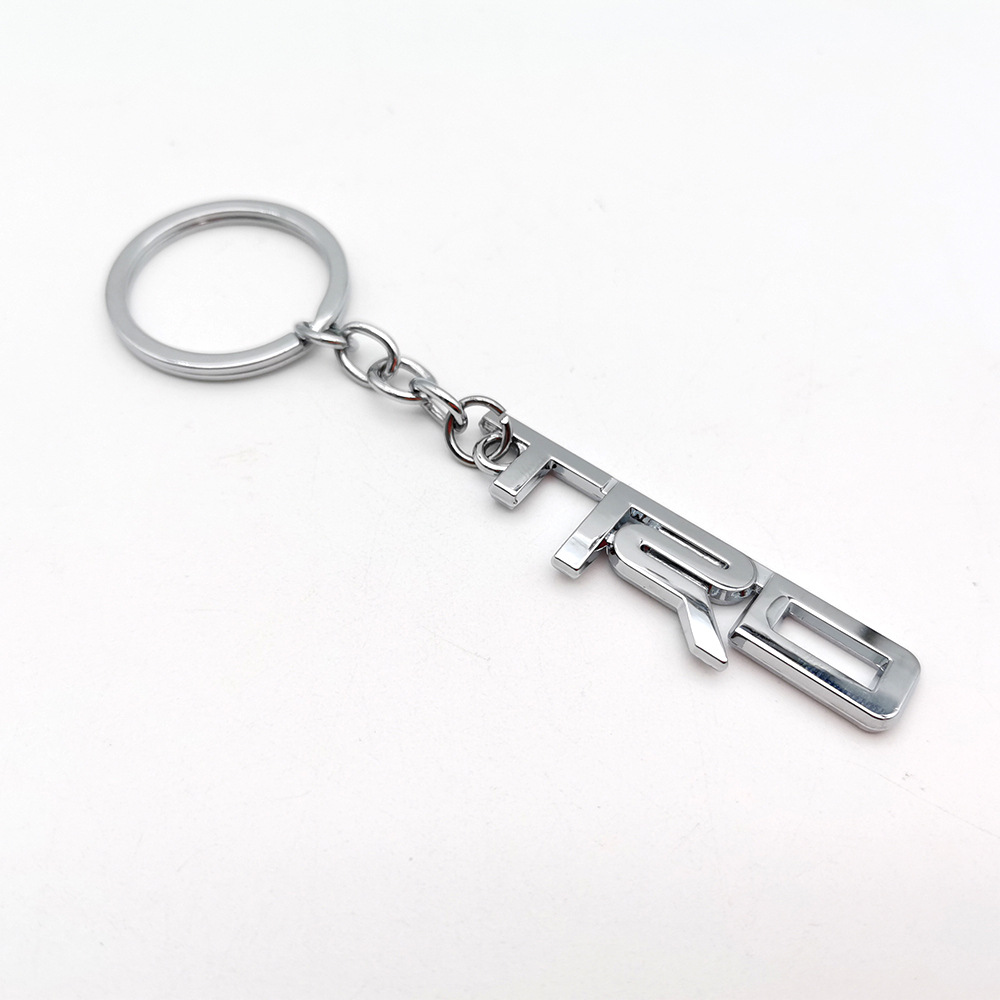 Metal Toyota TRD Car Keychain Keyring Keyfob Netby