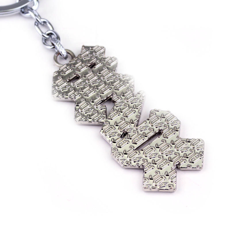 Metal ACDC Logo Keyring Keychain for Ferrari Netby