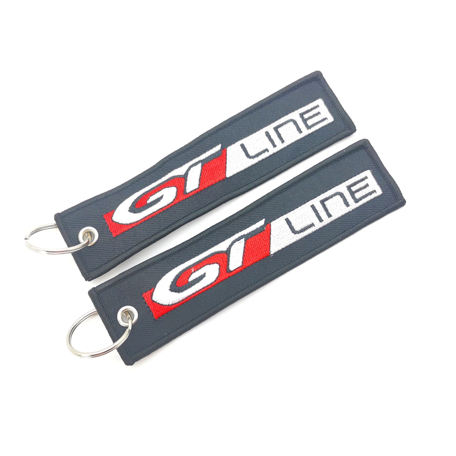 Metal KIA GT LINE Cloth Car Keychain Keyring Keyfob Netby