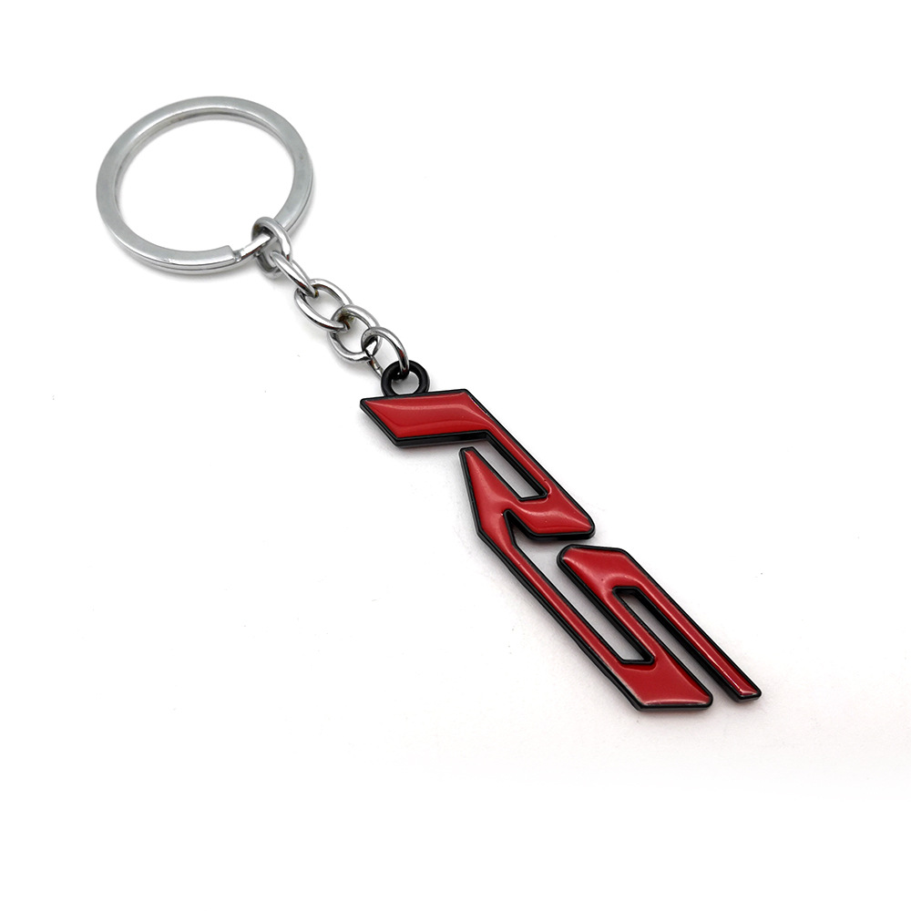 RS Metal Car Keychain Keyring Keyfob for Ford Focus Fiesta Netby
