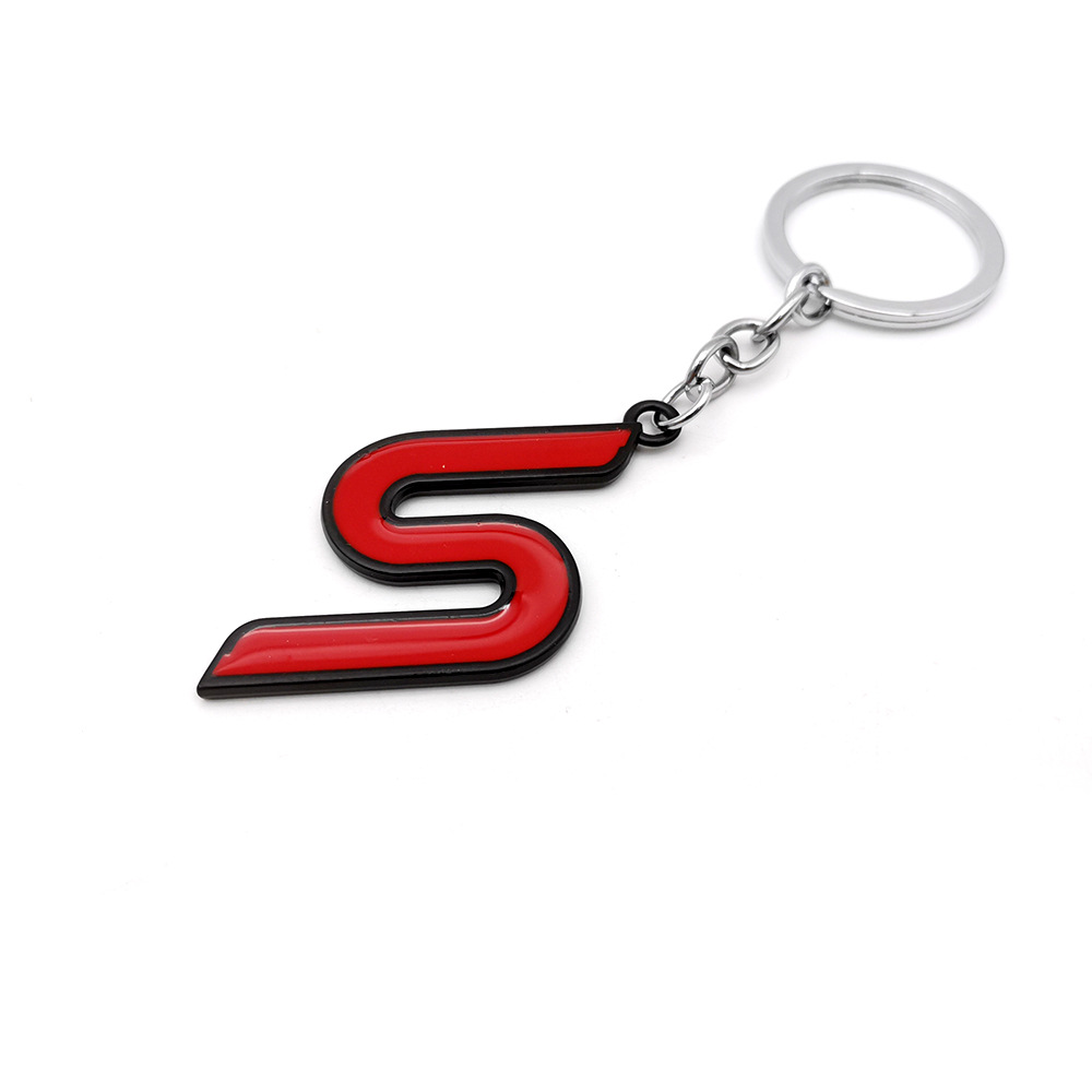 Metal Ford Mondeo Focus S Car Keychain Keyring Keyfob Netby