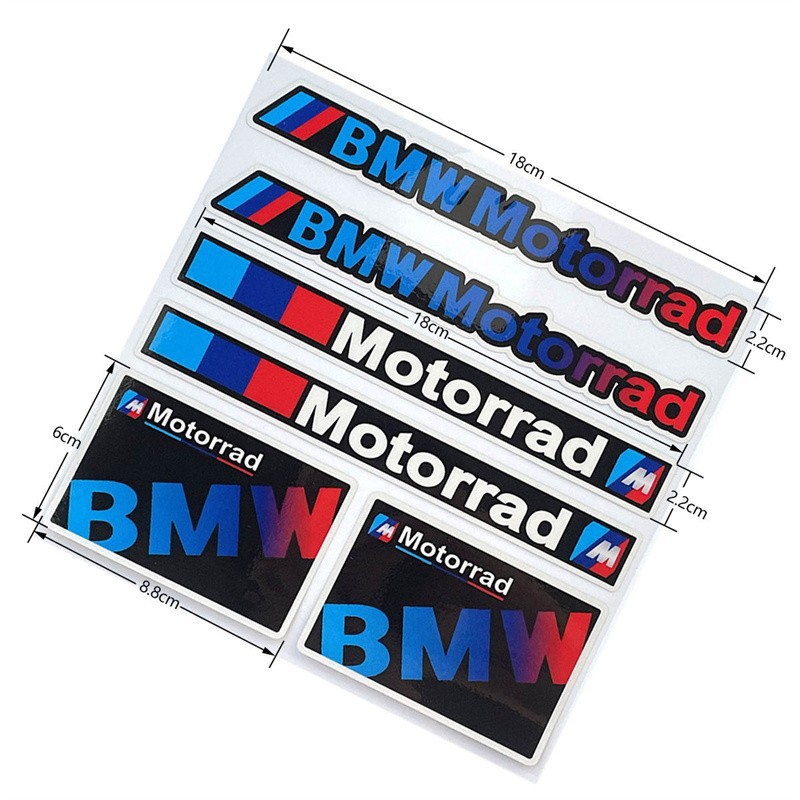 Motorcycle Motorbike Anti Water Sticker for BMW M Power Motorrad GS Netby