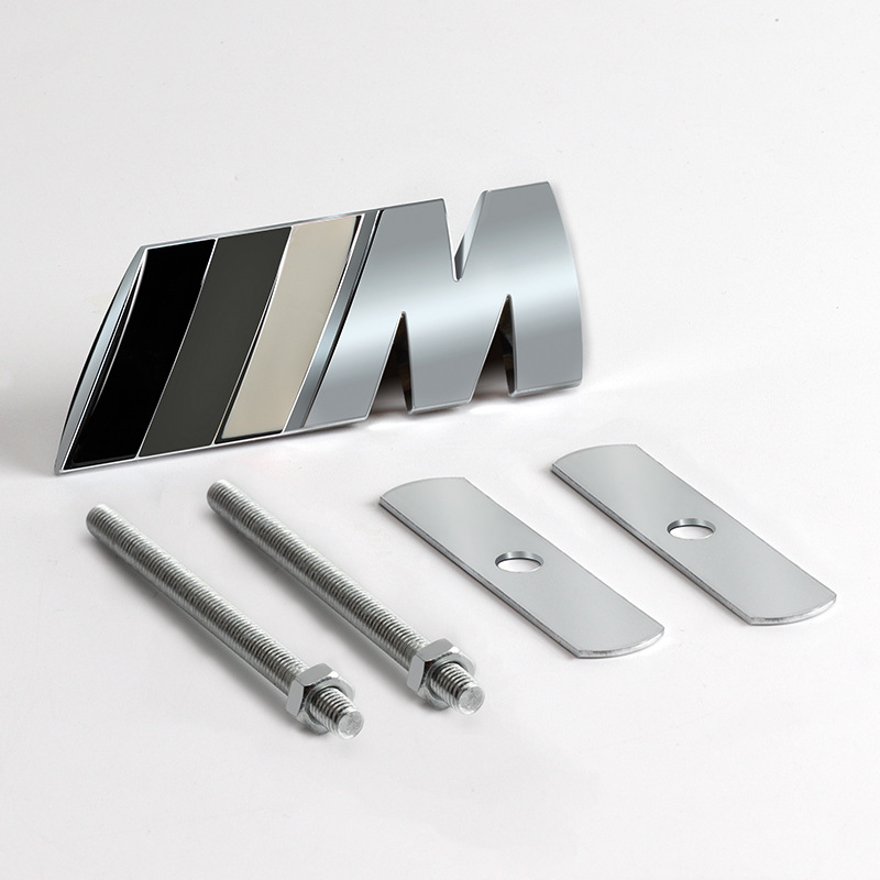 Metal BMW MPOWER Car Grille Emblem Badge for M3 M5 M6 Netby