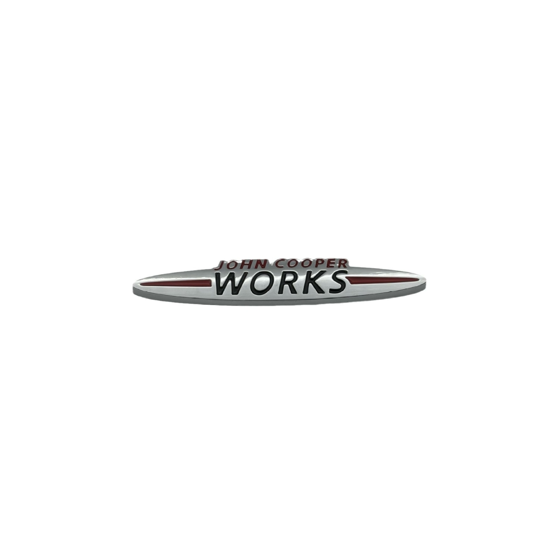 ABS Plastic JOHN WORKS COOPER Car Emblem Badge for MINI COOPER Netby
