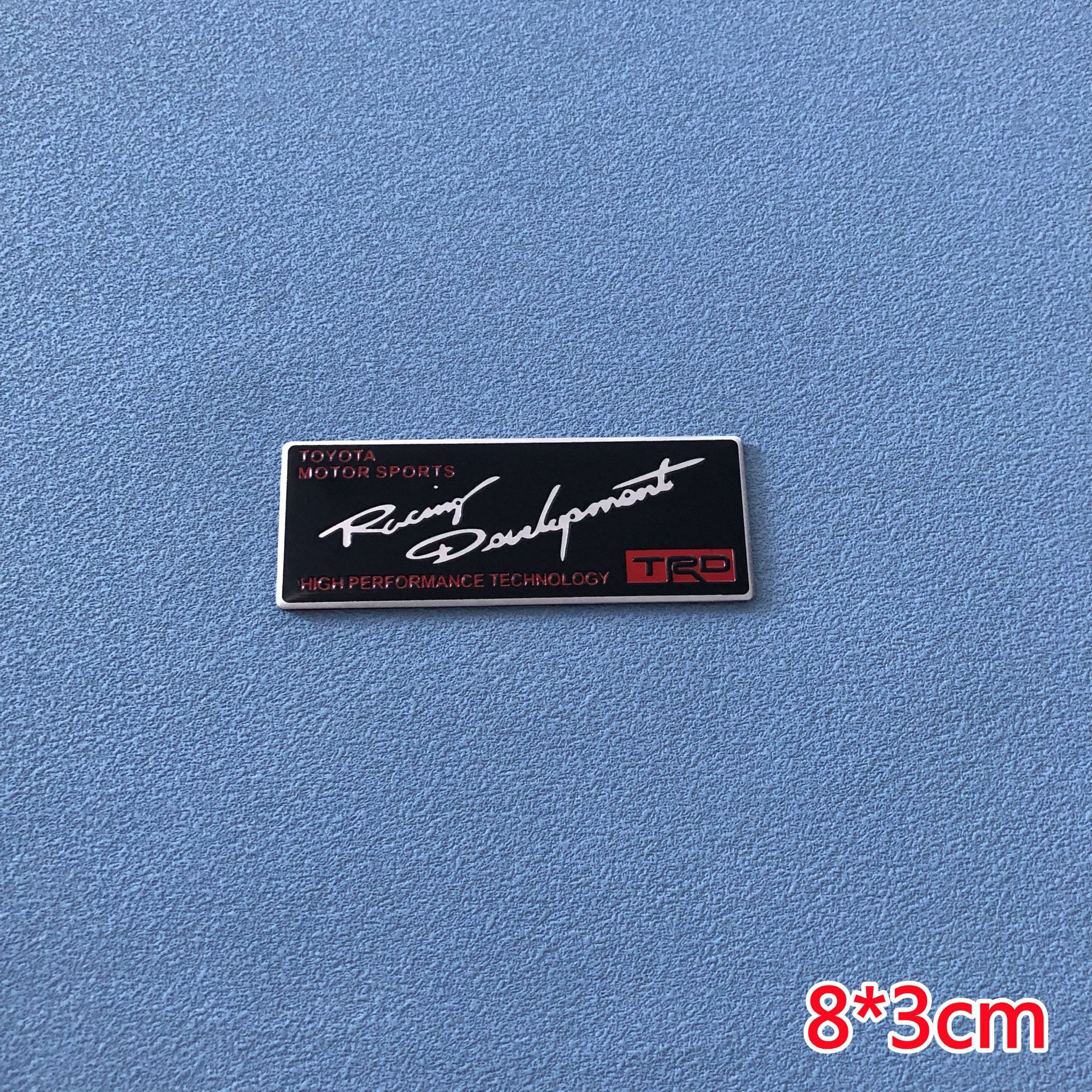 Aluminum Alloy Car Sticker for TOYOTA TRD Netby