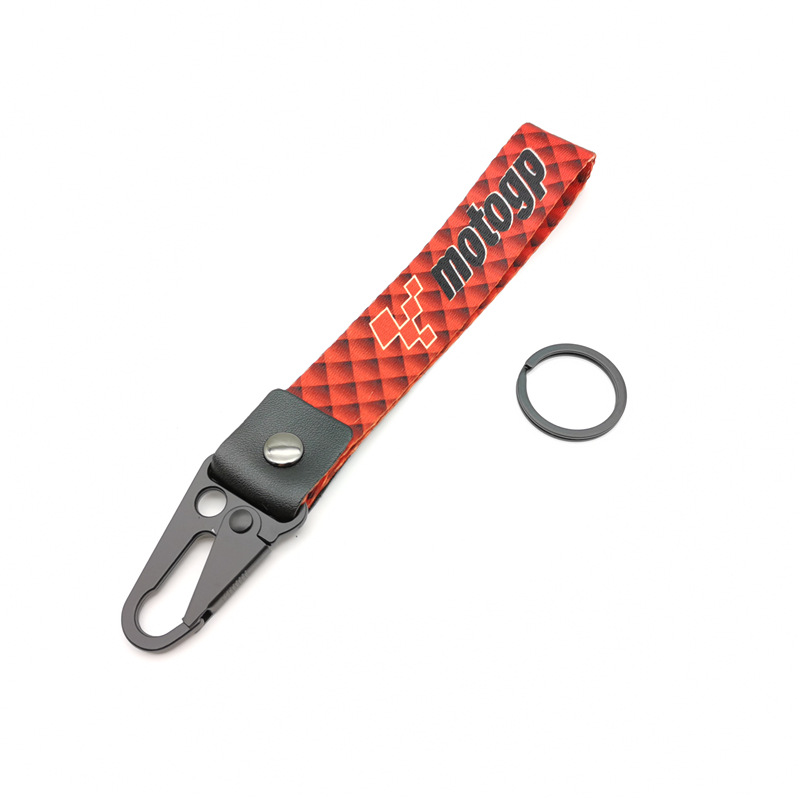 Motorbike Logo Emblem Bagde Eagle Buckle Wrist Strap Keychain Keyring Netby