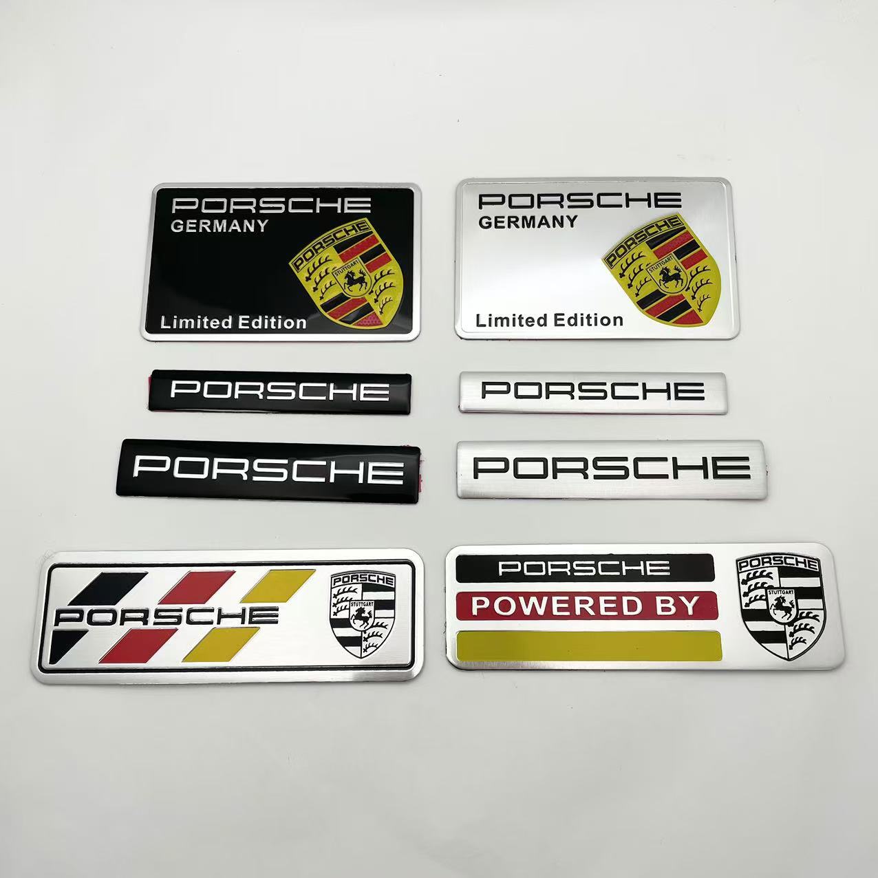 Aluminum Alloy Emblem Badge for PORSCHE Panamera 911 Cayenne Netby