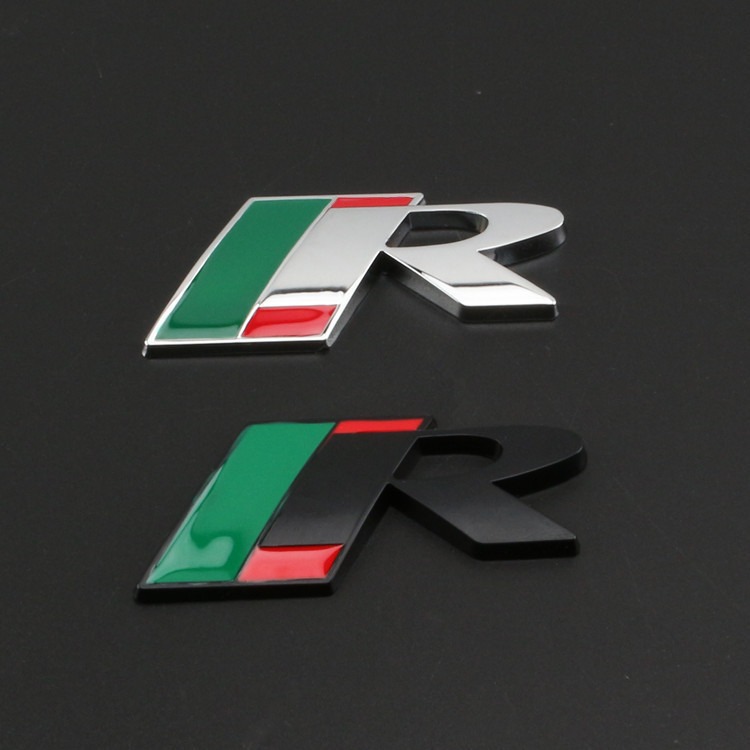 Metal R Car Emblem Badge for Jaguar Netby